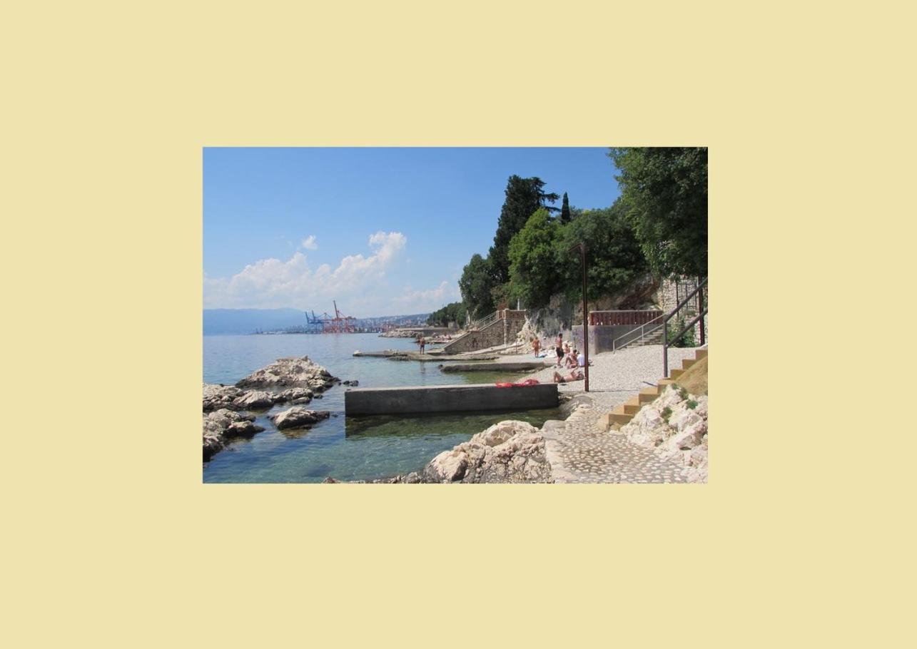 Apartment Rino****, 58M², 170M From The Beach Rijeka Exterior foto