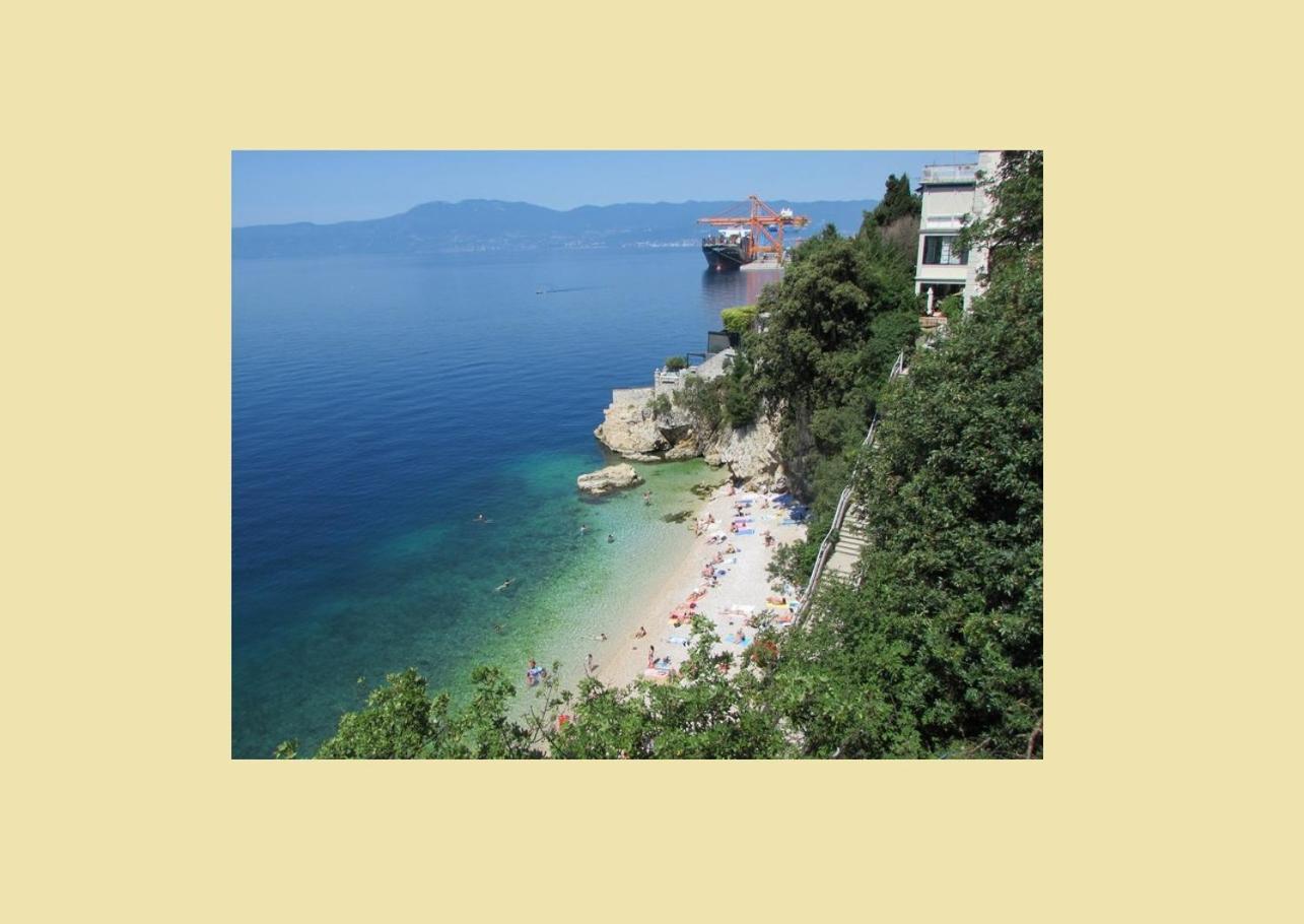 Apartment Rino****, 58M², 170M From The Beach Rijeka Exterior foto